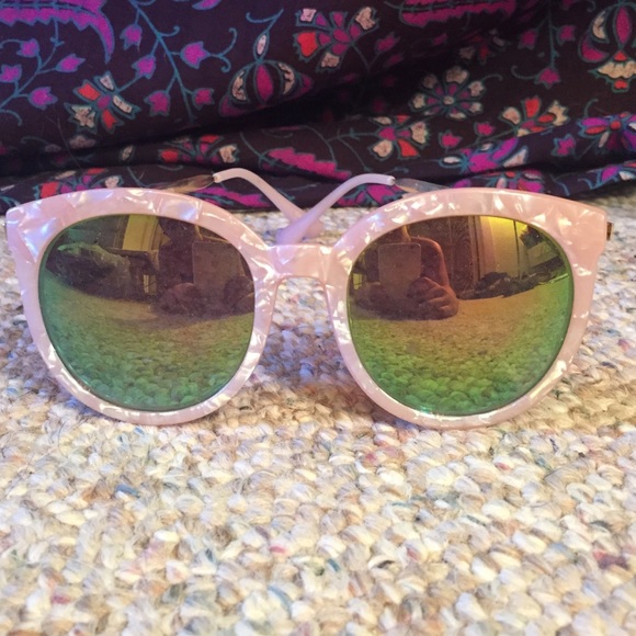 Pink sunglasses