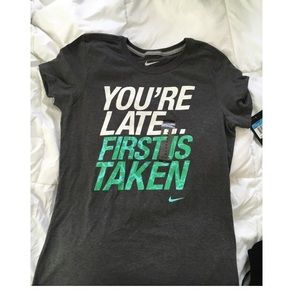 Gray Nike Shirt