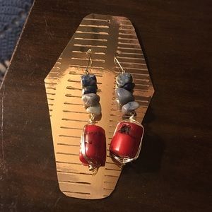 Handmade earrings, new