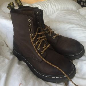 Brown Doc Martens