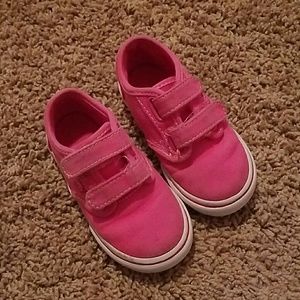 Toddler girl pink Vans
