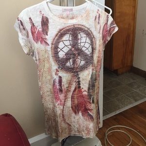Cute Front/Back Dream Catcher Top