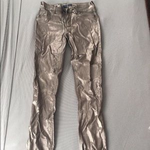 Gold Shimmer Jeans