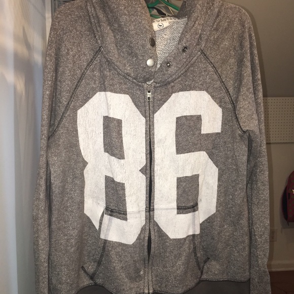 EUC Fleece Victoria's Secret Zip Up L