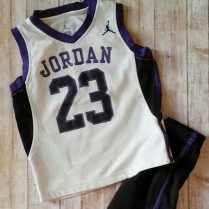 Basketball jersey short set
