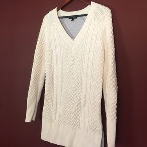 Banana Republic 2 Tone tunic sweater