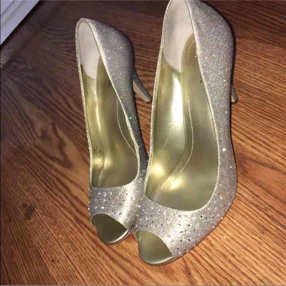 Gold heels