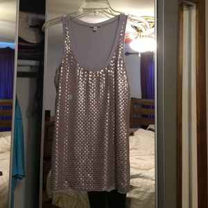 Express sequence tank top