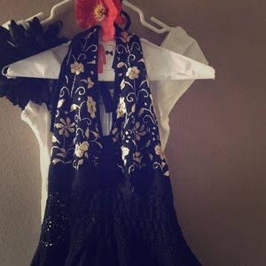 black spanish dress