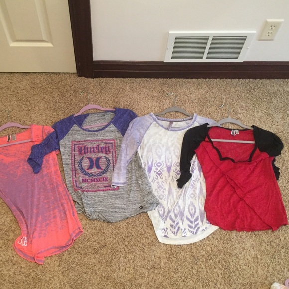 Four tshirts