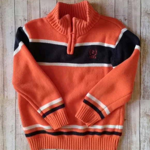 Boys half zip sweater