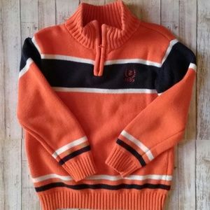 Boys half zip sweater