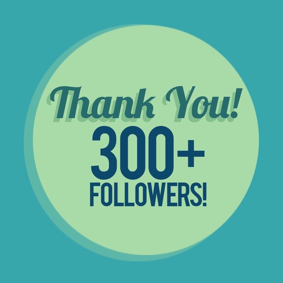 Thank you everybody! 300+ followers! 💕