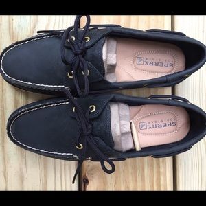 Sperry Top-Sider Navy Leeward NEW Sz 7