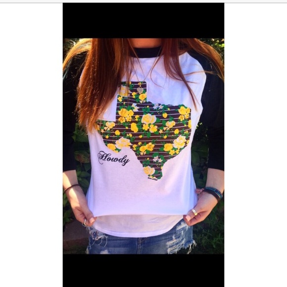 Texas Baseball Tee