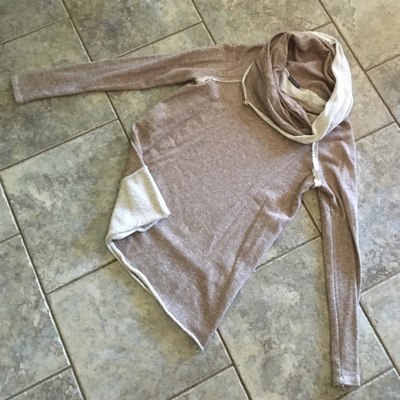 Brown Cowl Neck Tunic • Medium • Worn Once