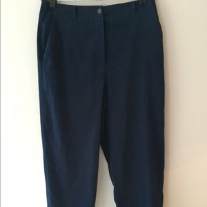 Talbots navy slacks size 6