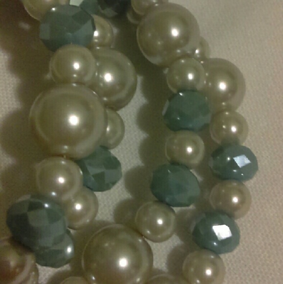 Handmade Memory Wire Bracelet- Set of Two - Picture 2 of 4