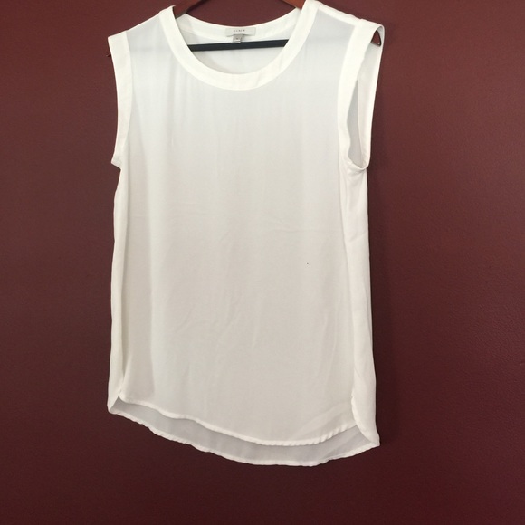 Classic JCREW white shell