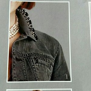 Beaded Jean Jacket