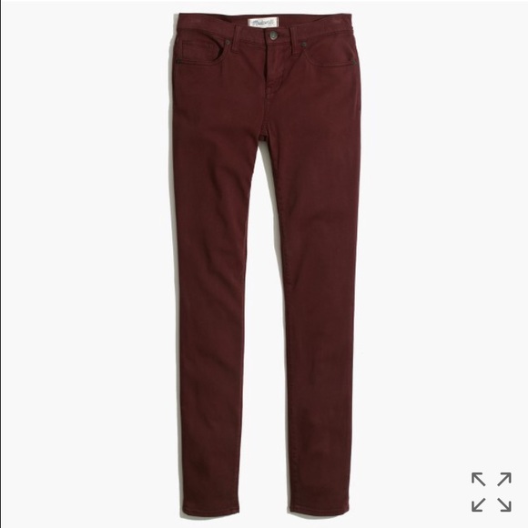 Madewell skinny skinny sateen jeans