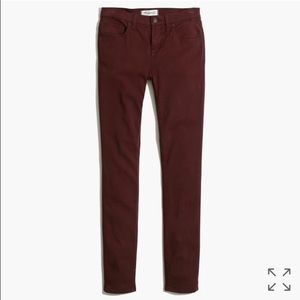 Madewell skinny skinny sateen jeans