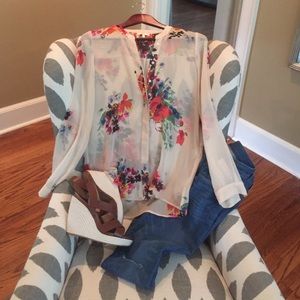Joie Floral Blouse
