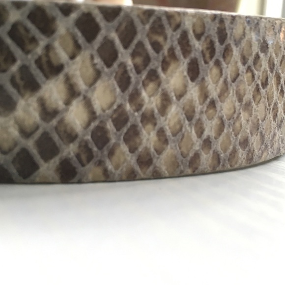 Fossil Python embossed leather bracelet - Picture 3 of 3