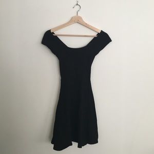 PacSun black back crisscross dress