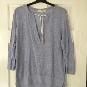 LOFT Light Blue Top