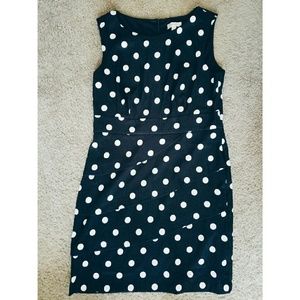 Polka Dot Sheath Dress