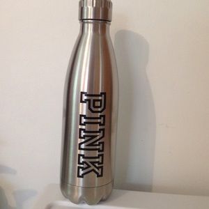 Vs pink water bottle