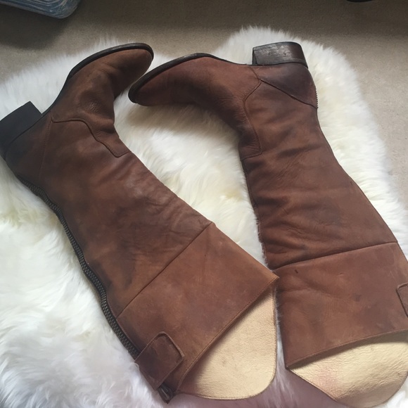 🔻SOLD🔻Free People Freebird Stabl Knee Boots - Picture 3 of 4