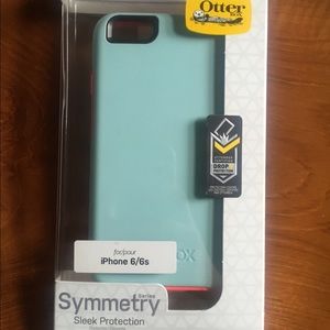 Otterbox iPhone 6/6s Blue and Pink case
