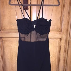 Black formal dress