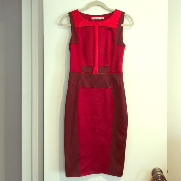 karen millen colourblock dress