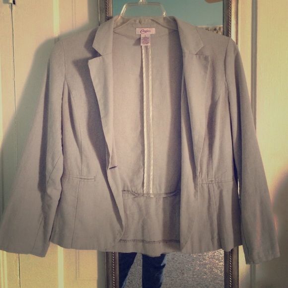 Light Grey Candie's Blazer