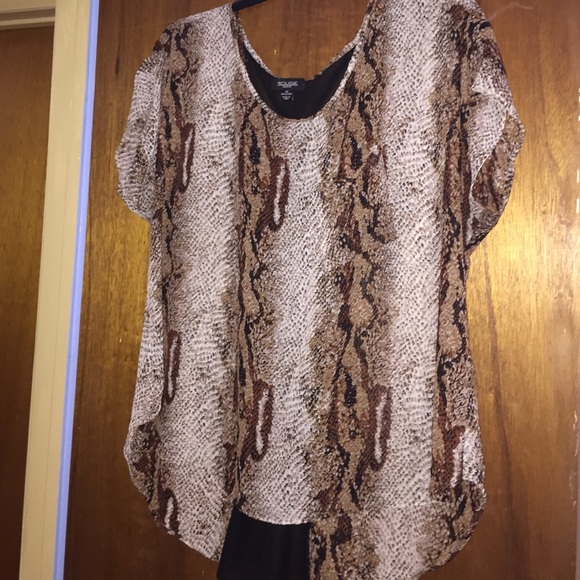 High/low shirt
