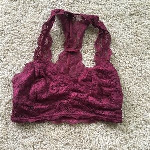Express lace bralette