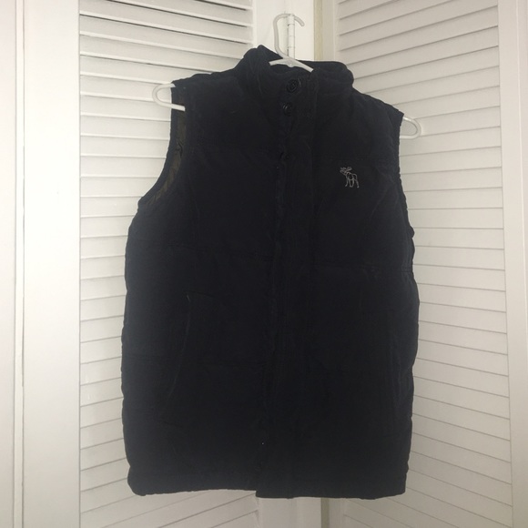 Navy Abercrombie & Fitch vest