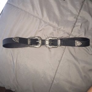 Double buckle belt