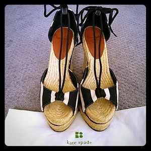100% Authentic Kate Spade Espadrille Wedge