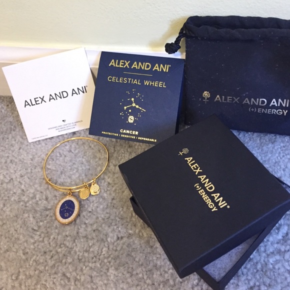 NWOT Alex & Ani Cancer Bracelet