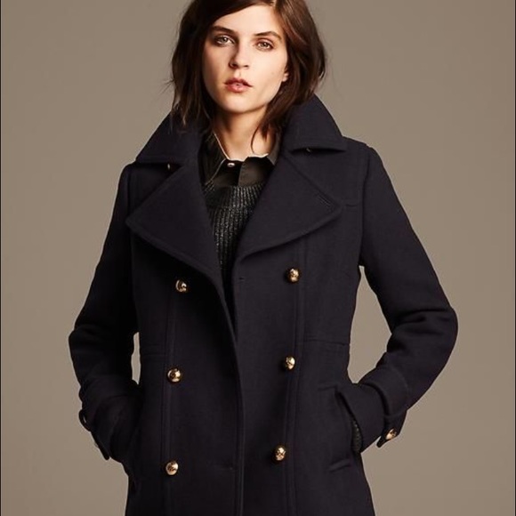 Banana Republic Jackets & Blazers - 🍂Banana Republic Melton Wool Classic Peacoat🍂