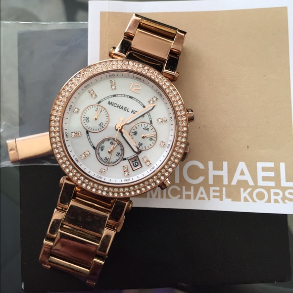 Michael Kors Rose Gold Watch