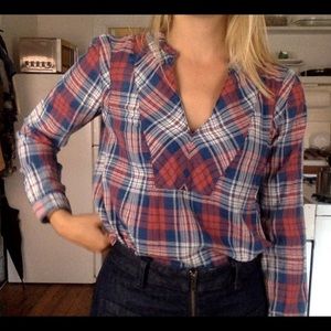 Madewell plaid shirt