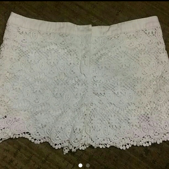 Crochet shorts