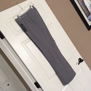 banana republic grey trousers size 6 nwt