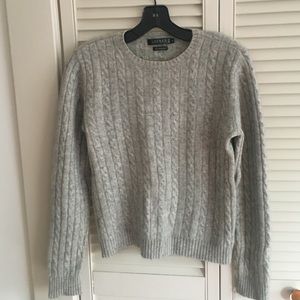 Ralph Lauren 100% Cashmere Sweater - Light Grey