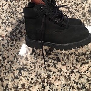 Black boy timberland boots